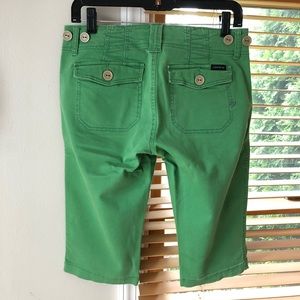 Sanctuary Green Women's Bermuda Shorts